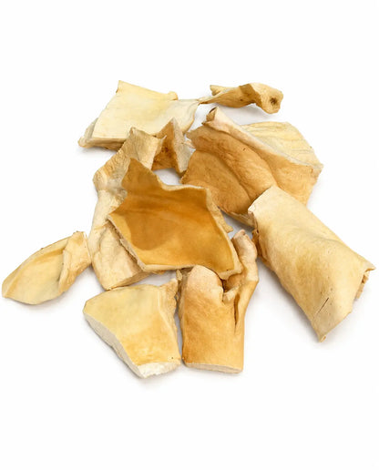 Beef Cheek Strip Dog Treats (1 LB. Bag) 100% Natural Free-Range, Grass-Fed Beef - Single-Ingredient Dog Chews